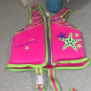 Swim school Baby toddler learn to swim life vest